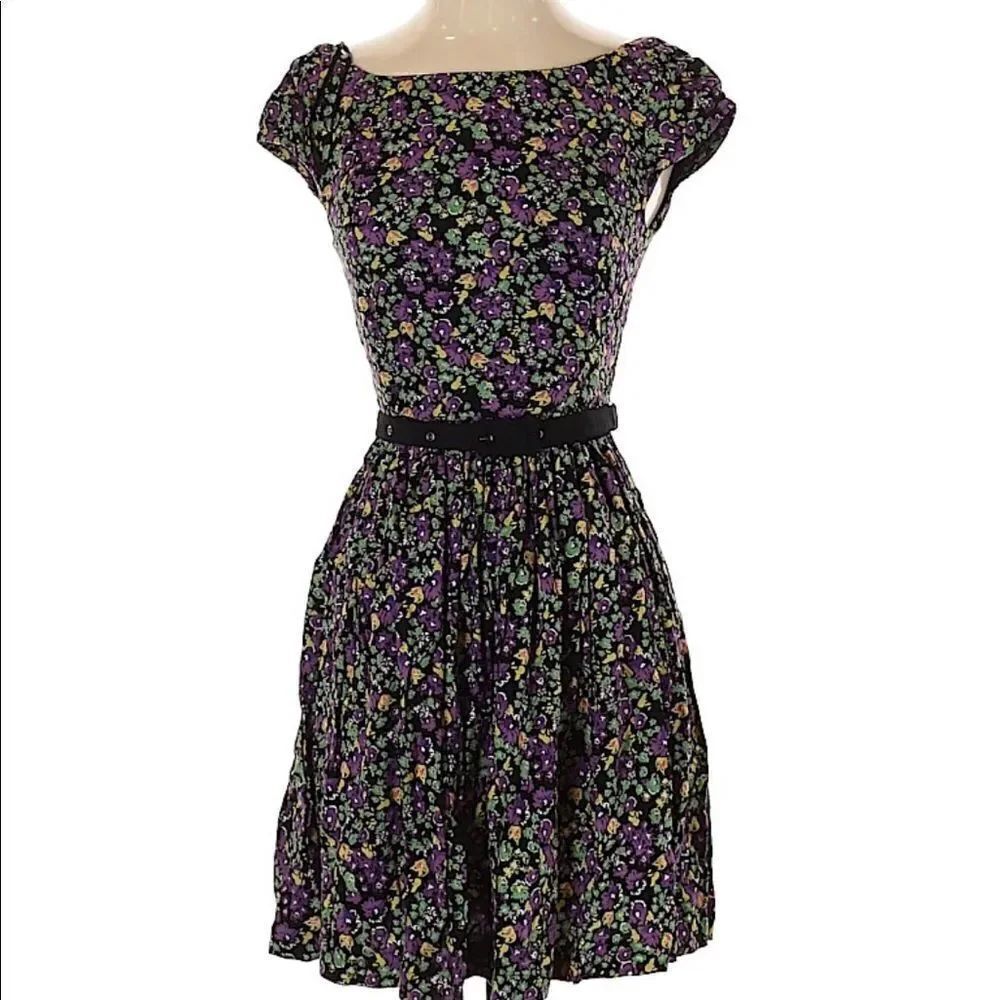 Mango flower mini dress 
